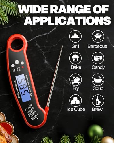 Digital Meat Thermometer – Instant Read Food & Cooking Thermometer
